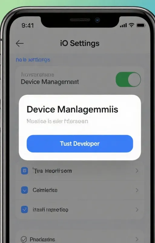 iOS 安装设置指引